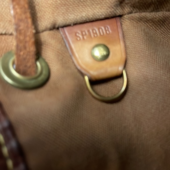 Authentic Louis Vuitton Backpack Nag Montsouris MM Monogram Used LV Vintage. - Picture 7 of 14